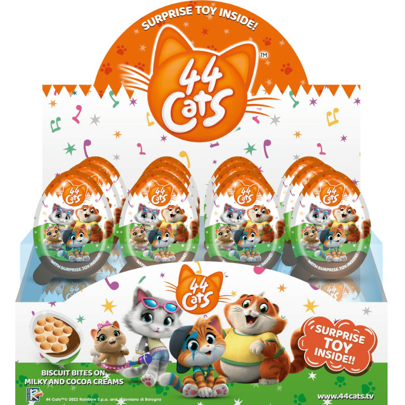 Surprise Egg 44 Cats (20g) (Case of 24)