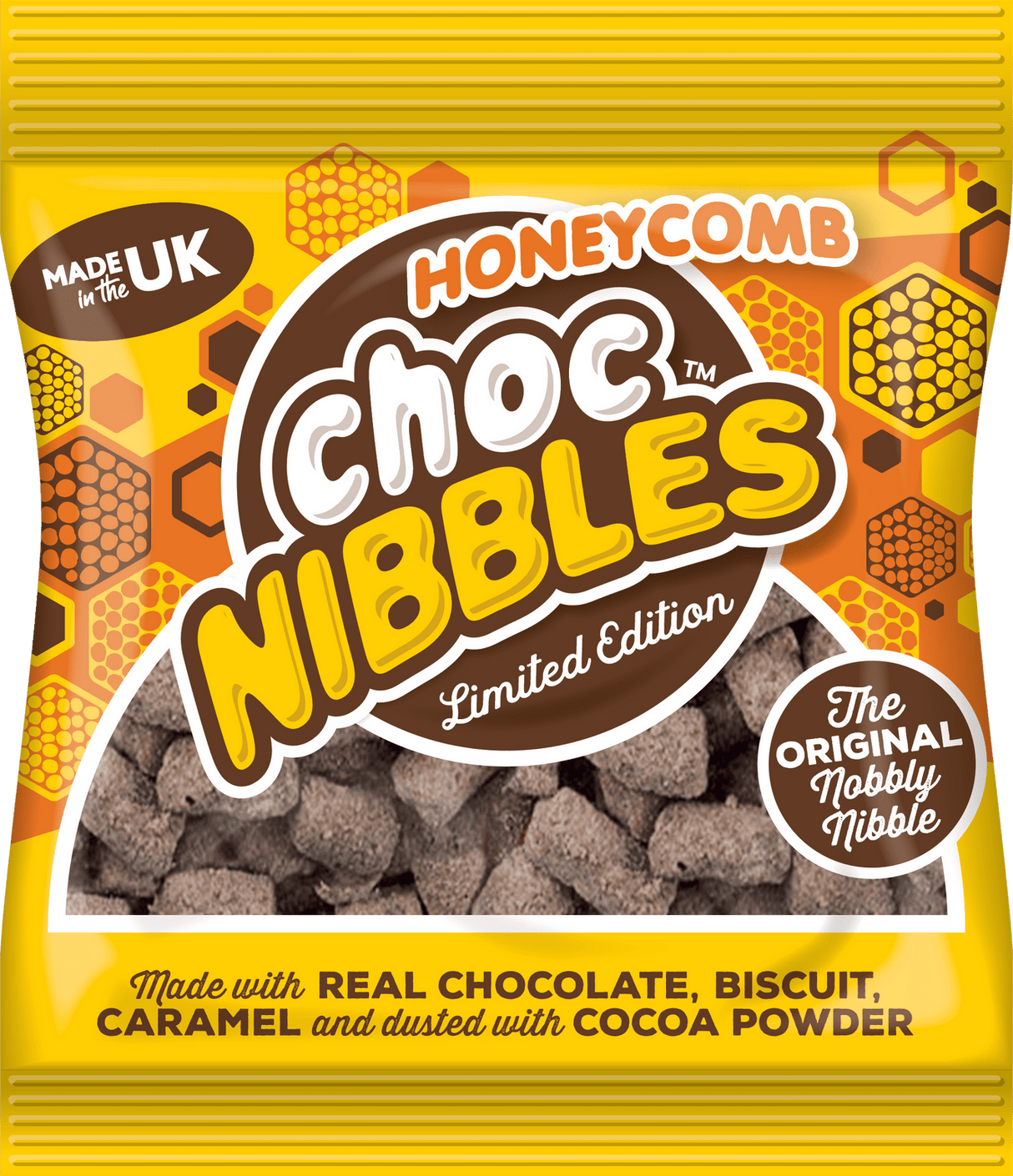 Sweet Dreams Honeycomb Choc Nibbles Peg Bag 150g