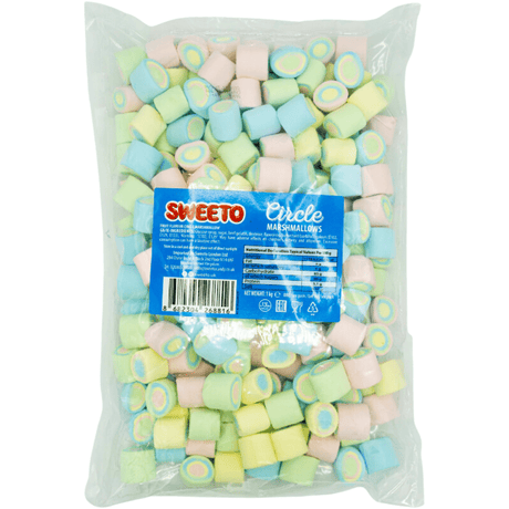 Sweeto Marshmallow Circles (1kg)