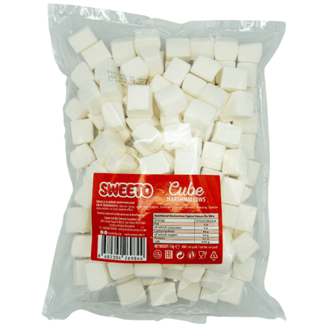 Sweeto Marshmallow Cubes (1kg)