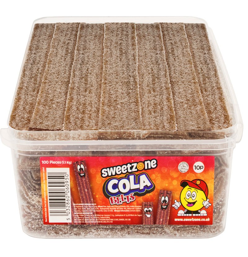 Sweetzone Belts Cola (100pcs)