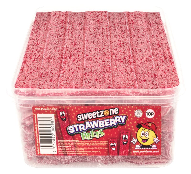 Sweetzone Belts Strawberry (100pcs)