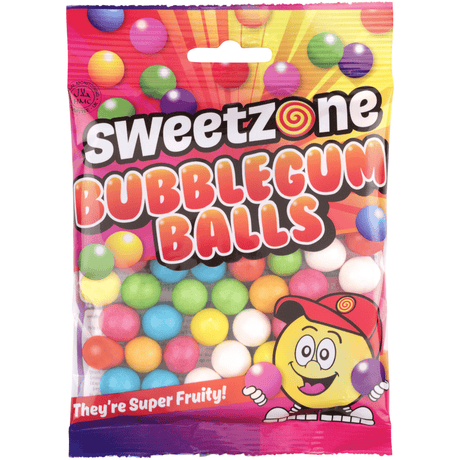 Sweetzone Mini Bags Bubblegum Balls (90g)