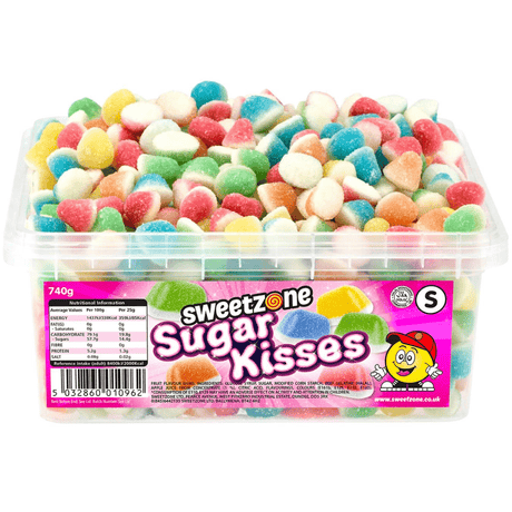 Sweetzone Tub Sugar Kisses (740g)