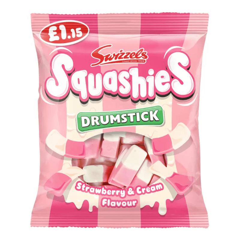 Swizzels Squashies Strawberry & Cream (120g)
