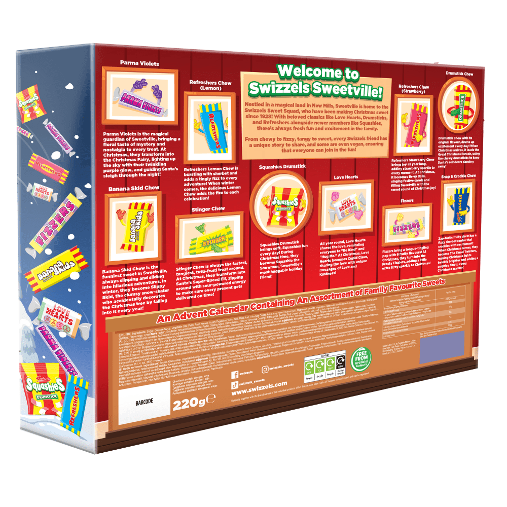 Swizzels Sweet Shop Advent Calendar 220g