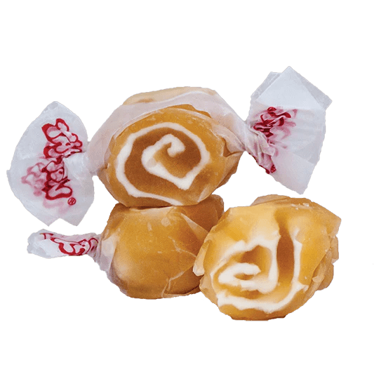 Taffy Town Caramel Swirls Salt Water Taffy Bulk Bag 1.13kg