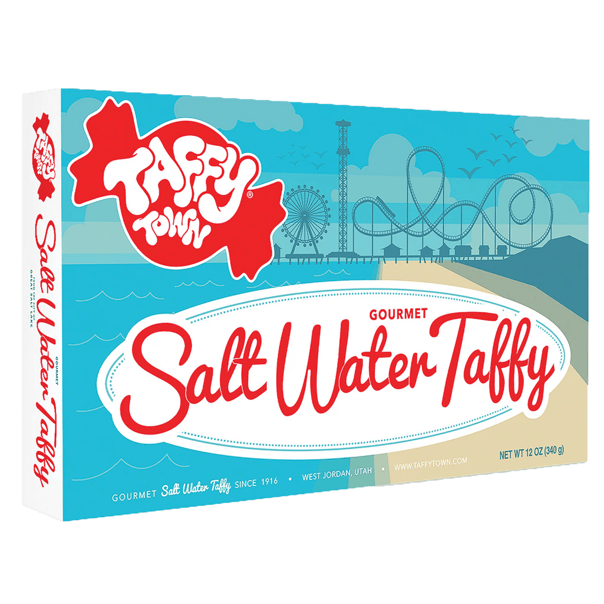 Taffy Town Gift Box Salt Water Taffy Boardwalk 340g
