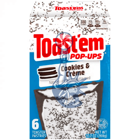 Toast'em Pop Ups Frosted Cookies & Creme (288g)