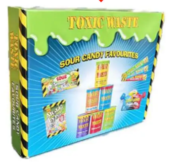 Toxic Waste Large Blue Gift Box 460g