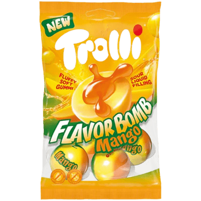Trolli Flavourbomb Mango Peg Bag 75g