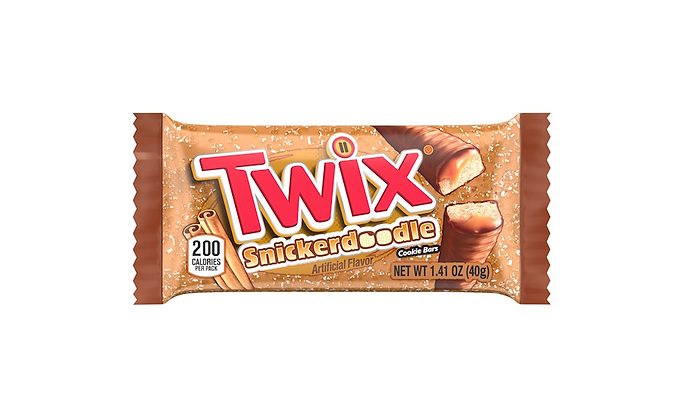 Twix Snickerdoodle Cookie Bars 40g USA