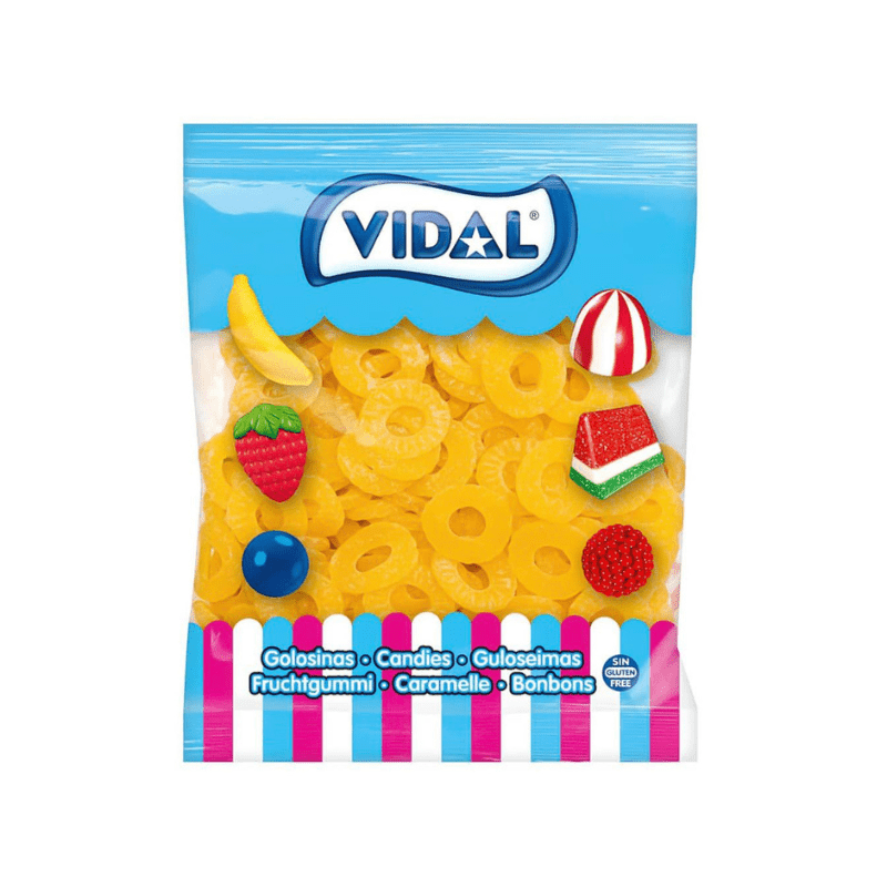 Vidal Bag Pineapple Rings (1.5kg)