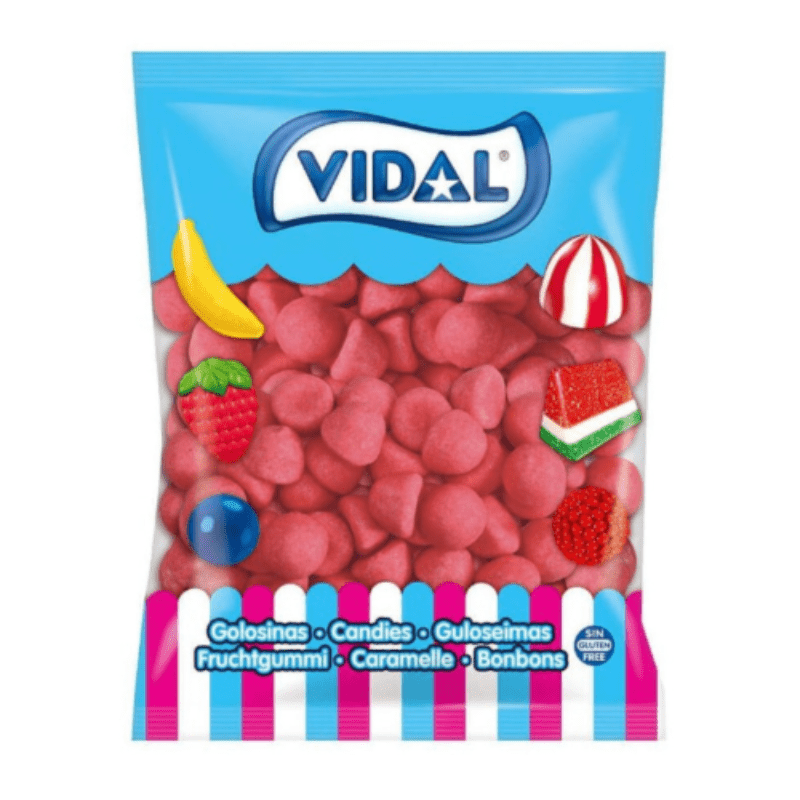 Vidal Bag Strawberry Crunch (1kg)