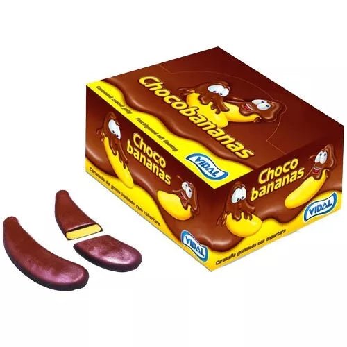 Vidal Choco Bananas Tub (120pcs)