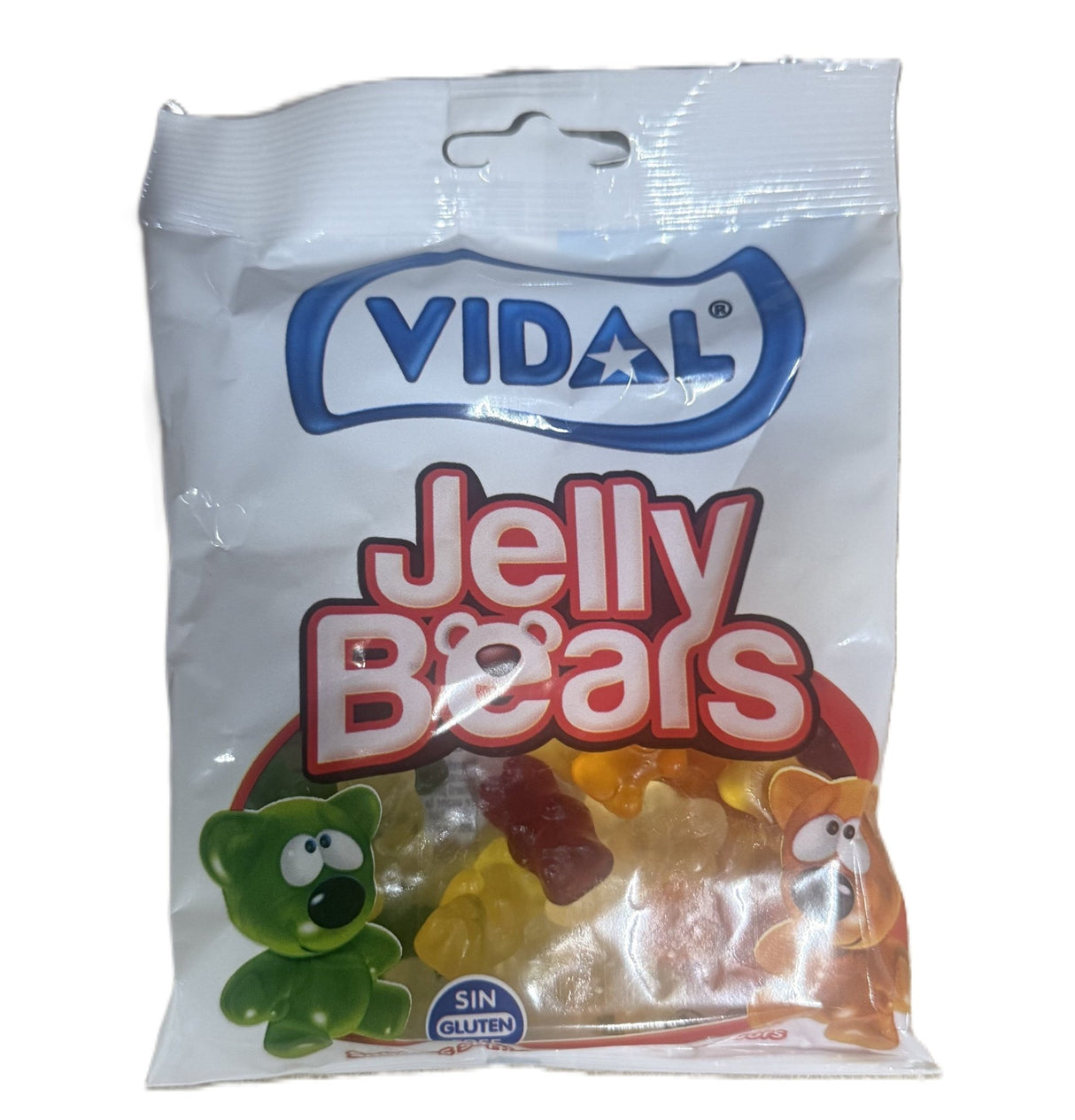 Vidal Jelly Bears Peg Bag 90g