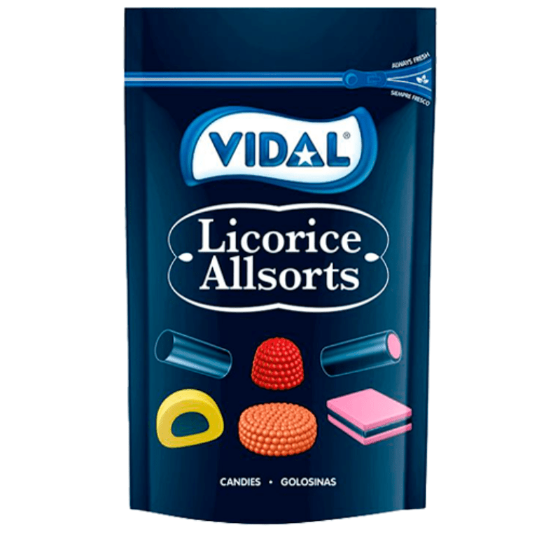 Vidal Mini Bag Liquorice Allsorts (90g)