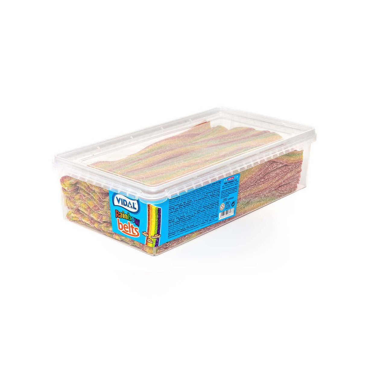 Vidal Sour Rainbow Belts Tub (200pcs)