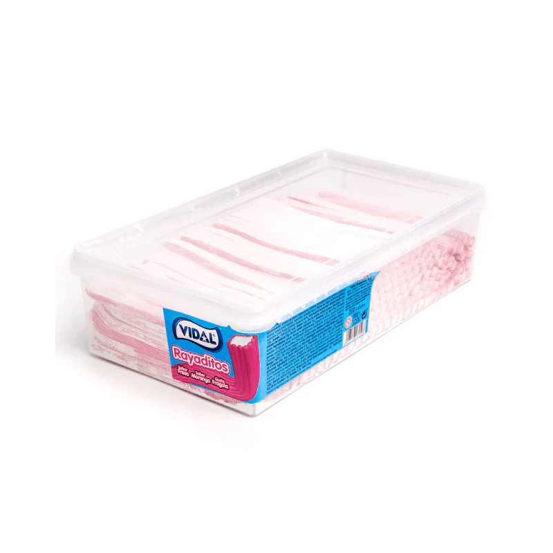 Vidal Tub Strawberry Rayaditos (200pcs)