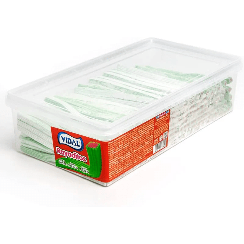 Vidal Tub Watermelon Rayaditos (200pcs)