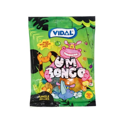 Vidal Um-Bongo Tropical Jellies Peg Bag 140g
