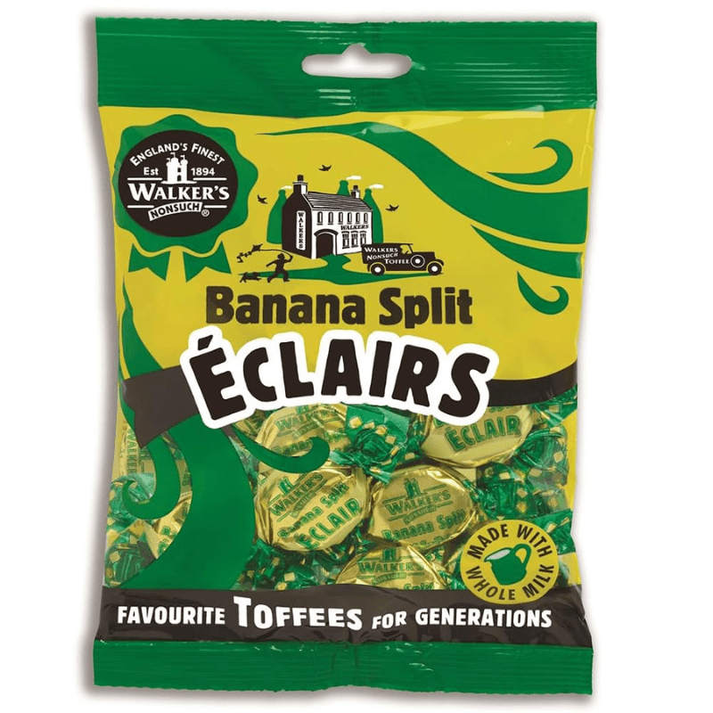 Walkers NonSuch Banana Split Eclairs Bag (150g)