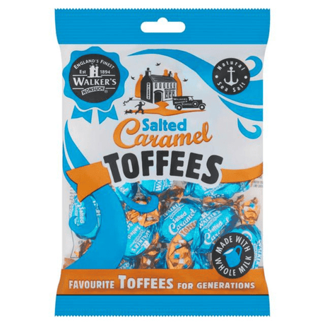 Walkers NonSuch Salted Caramels Toffee Bag (150g)
