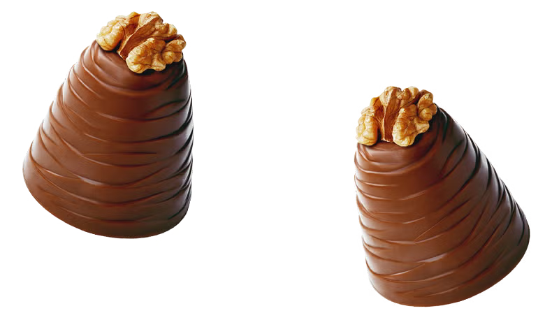 Nestle Walnut Whip Milk Chocolate 30g Multipack of 6