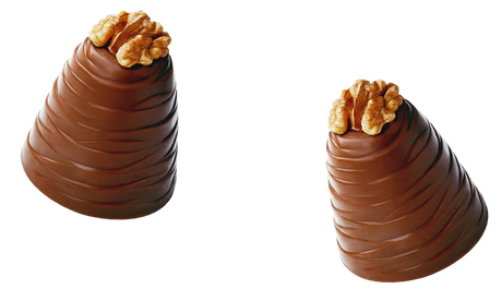 Nestle Walnut Whip Milk Chocolate 30g Multipack of 6