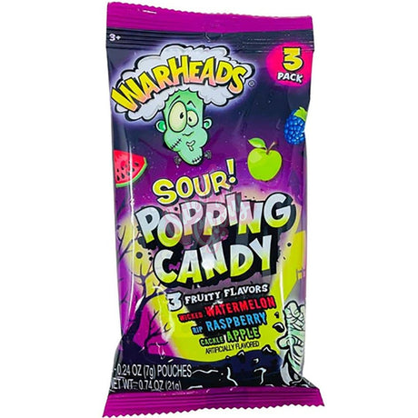 Warheads Sour Popping Candy Spooky (21g)