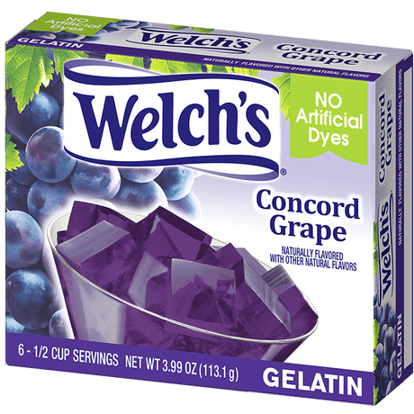 Welch’s Concord Grape Gelatin (113g)