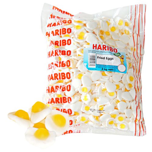 Haribo Fried Eggs Bag 3kg