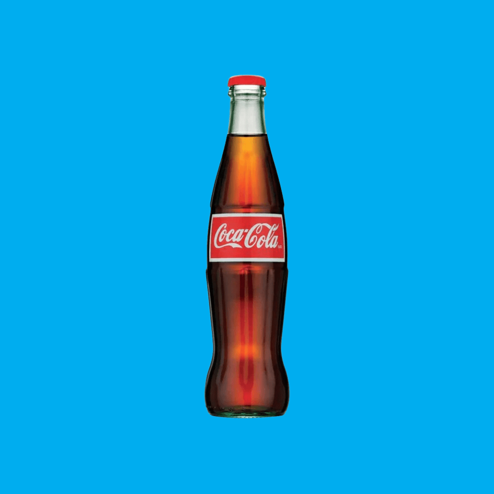Coca-Cola Mexican Large Bottle (500ml) - Authentic Cane Sugar Soda