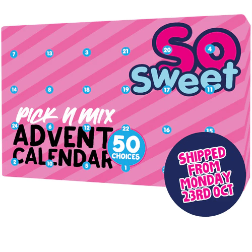 The Irresistible Blend of Nostalgia and Festive Splendour: Introducing SoSweet's Pick n Mix Sweet Calendar - SoSweet