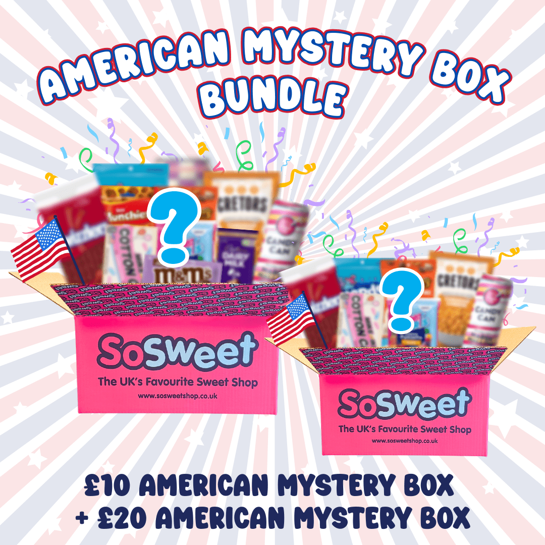 £10 American Mystery Box + £20 American Mystery Box