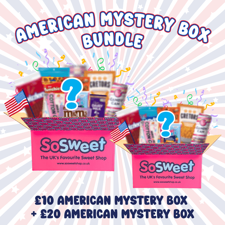 £10 American Mystery Box + £20 American Mystery Box