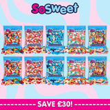 10 x 1kg Sweet Mix Bags (Pick your own)
