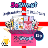 £10 England Football World Cup Treat Box by SoSweet