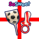 £10 England Football World Cup Treat Box by SoSweet