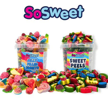 2 SoSweet Buckets Bundle (Sweet Peels, Jelly Filled)