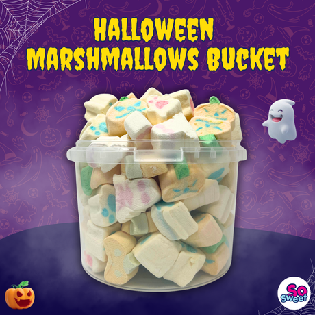 SoSweet Halloween Marshmallows Bucket 500g