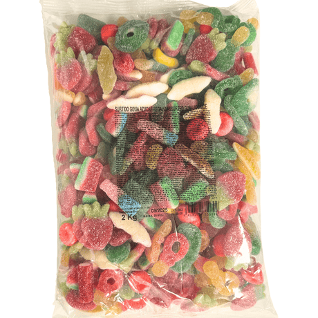 2KG Fizzy Jelly Sweets Mix (Special Offer)