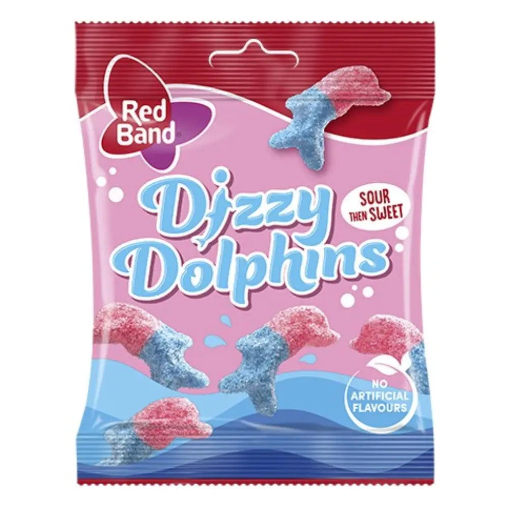 Red Band Dizzy Dolphin Peg Bag 100g