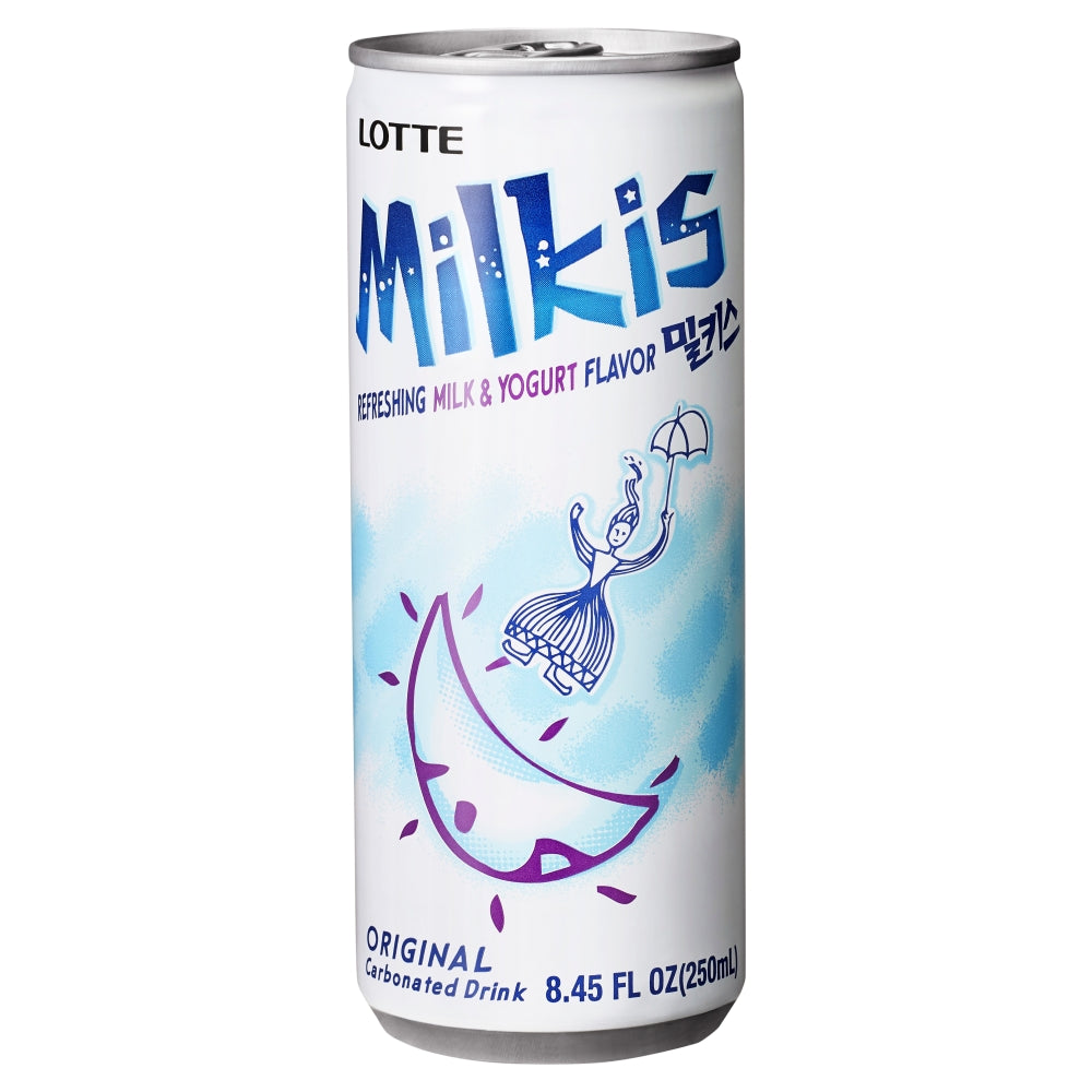 Milkis Refreshing Milk & Yogurt Original Korean Cream Soda Can 250ml