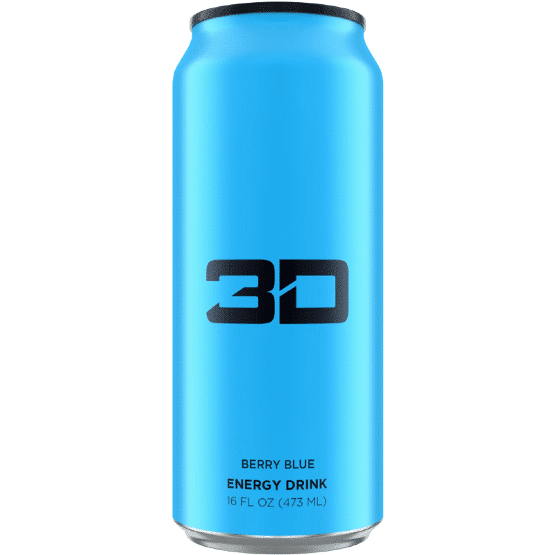 3D Energy Berry Blue (473ml)