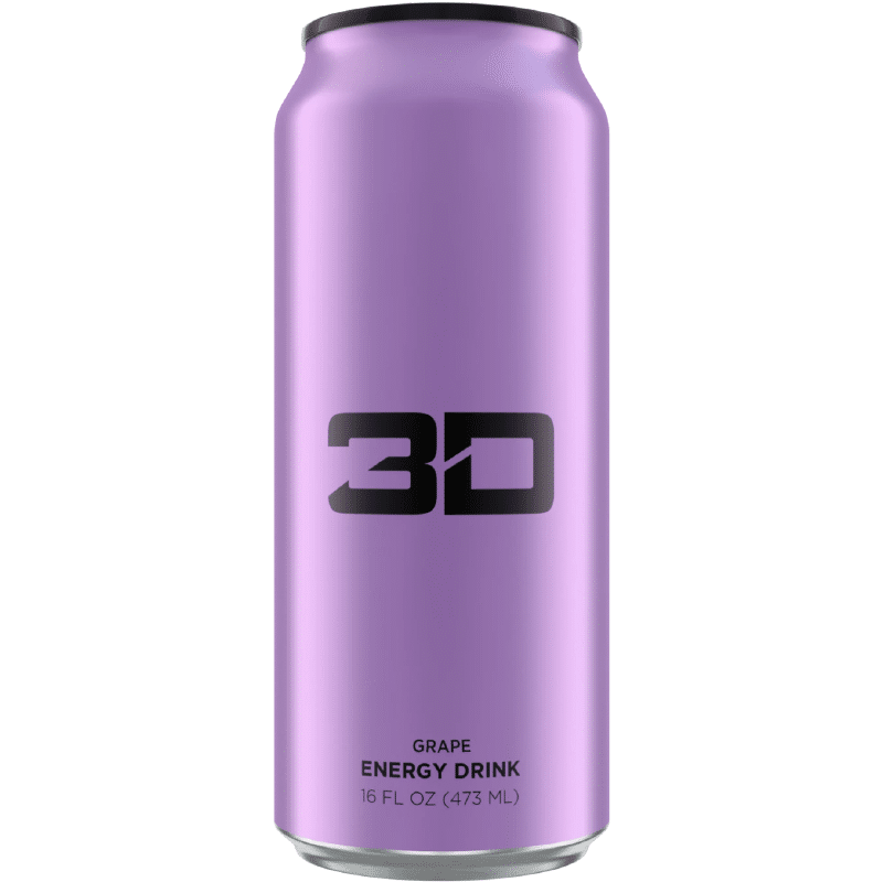 3D Energy Purple Grape (473ml) (BB Expired)