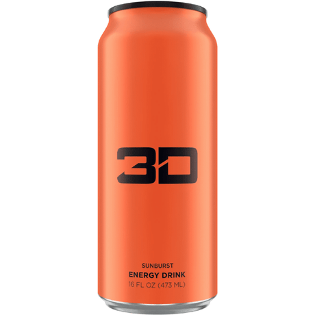 3D Energy Sunburst Orange (473ml)
