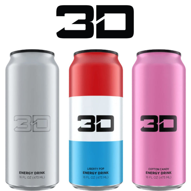 3D Energy Top 3 Favourites (Pack of 3)
