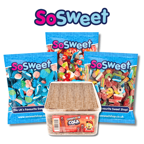 4kg for £25 - Jelly, Fizzy, Blue, Sweetzone Cola Belt