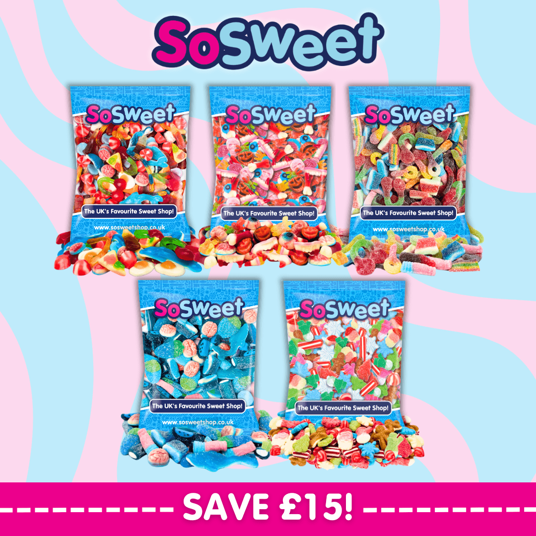 5 x 1kg Sweet Mix Bags (Pick your own) – SoSweet